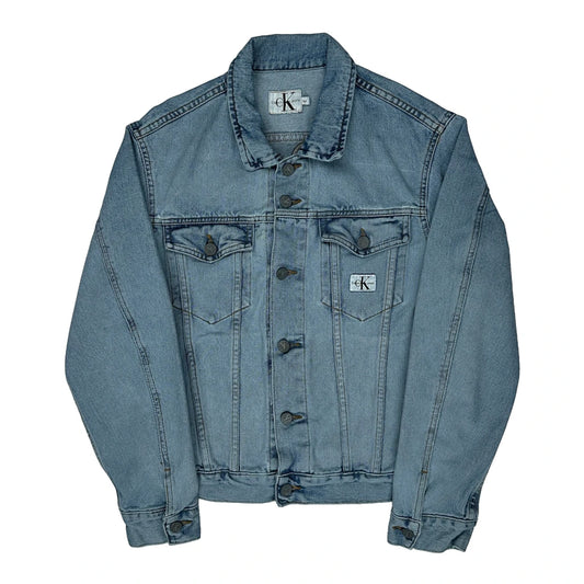 Calvin Klein Jeans Denim Jacket - Medium Light Wash Denim