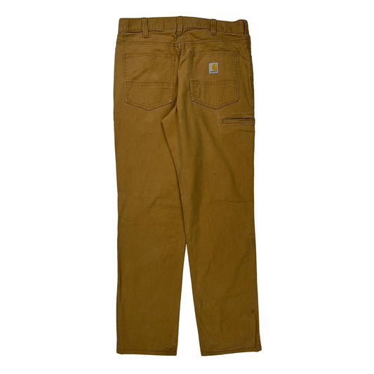 Carhartt Carpenter Trousers - 34W 34L Brown Cotton