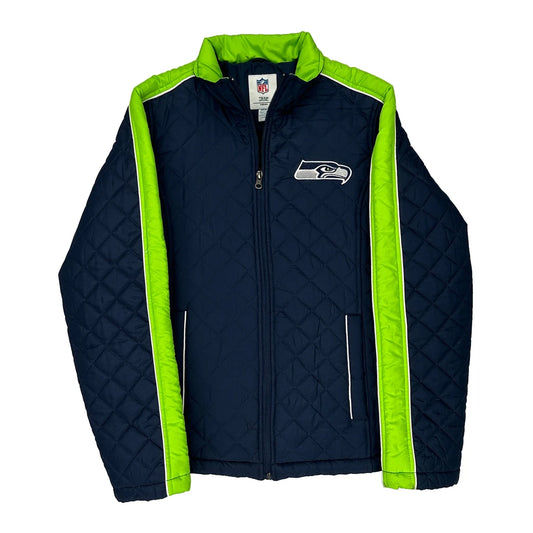 Seahawks Nfl Jacket - Small Navy Polyester