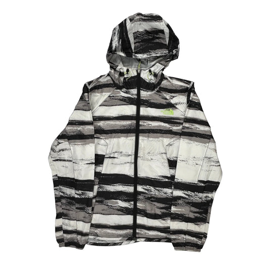 The North Face Windbreaker - Medium Black & White Polyester