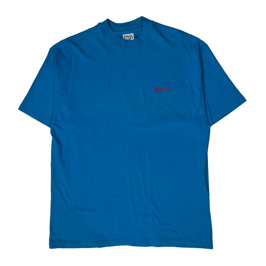 Hanes T-Shirt - XL Blue Cotton