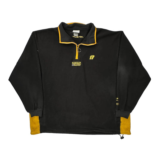 Dewalt Racing Chase Authentics Nascar Fleece - 2XL Black Cotton