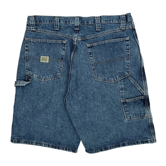 Wrangler Denim Shorts - 36W 9L Blue Denim