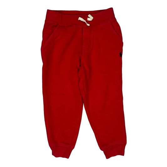 Age 3-4 Polo By Ralph Lauren Joggers - XS Red Cotton