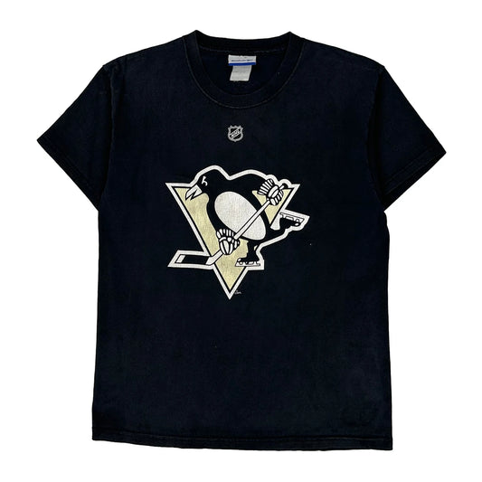 Pittsburgh Penguins Reebok Nhl T-Shirt - Small Black Cotton