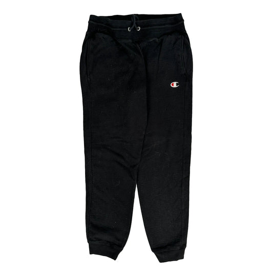 Reverse Weave Champion Joggers - Medium Black Cotton