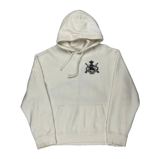 Polo By Ralph Lauren Hoodie - XL Cream Cotton Blend