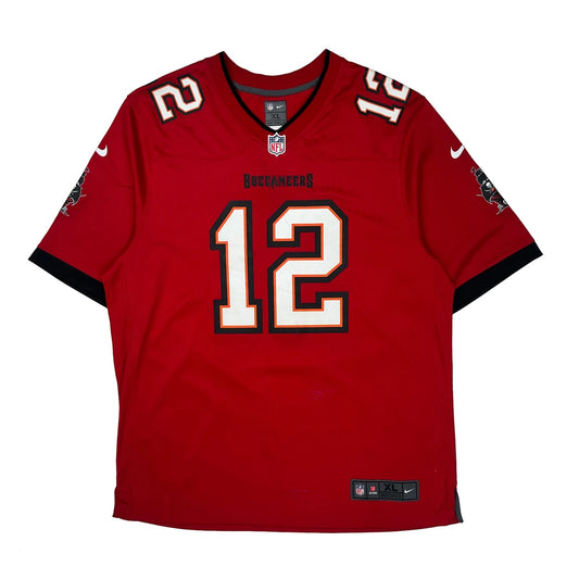 Buccaneers Nike Brady Nfl Jersey - XL Red Polyester