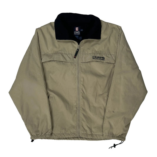 Chaps Ralph Lauren Jacket - Large Khaki Polyester