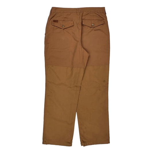 Woolrich Cargo Trousers - 33W 34L Brown Cotton