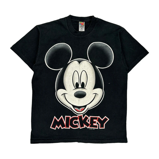 Made In Usa Mickey Unlimited Graphic T-Shirt - XL Black Cotton