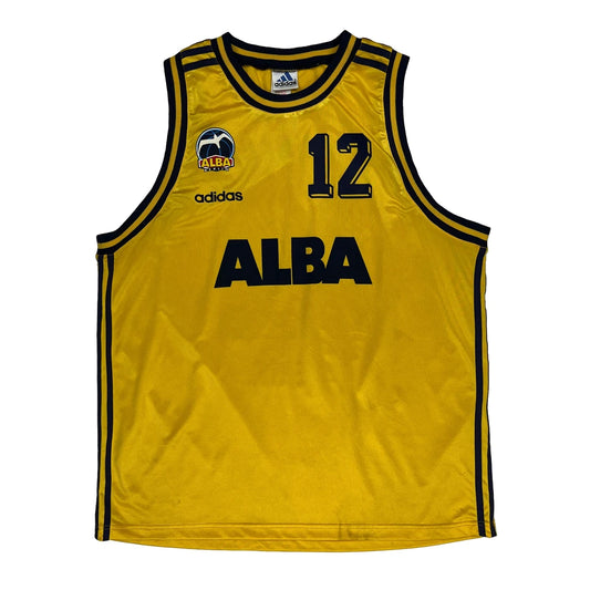 Alba Berlin Adidas Jersey - 2XL Yellow Polyester