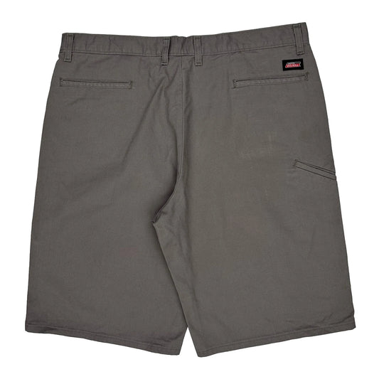 Dickies Baggy Shorts - 40W 11L Grey Cotton