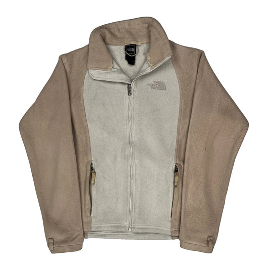 Vintage The North Face Fleece Jacket - Large Beige Polyester