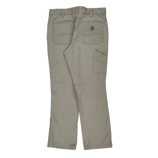 Carhartt Trousers - 34W 30L Beige Cotton