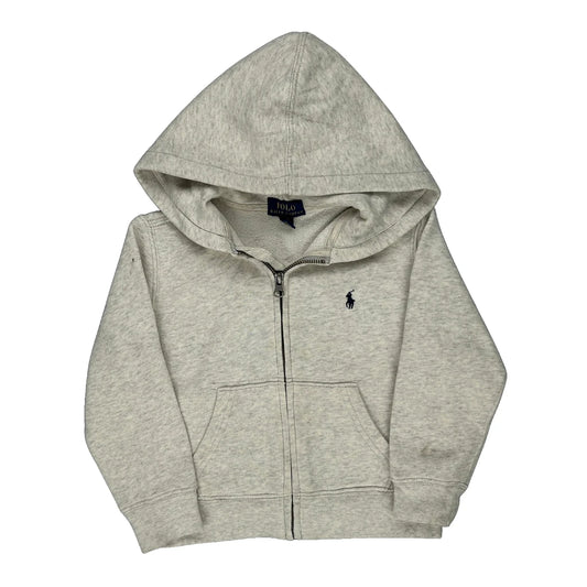 Age 3 Polo By Ralph Lauren Hoodie - XS Grey Cotton