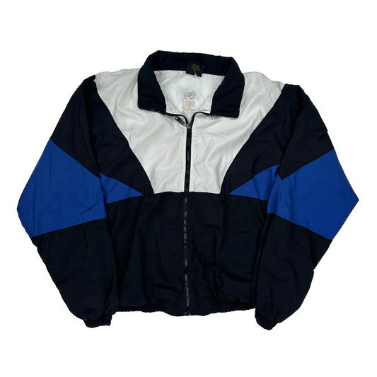 Puma Track Jacket - Large Black Polyester