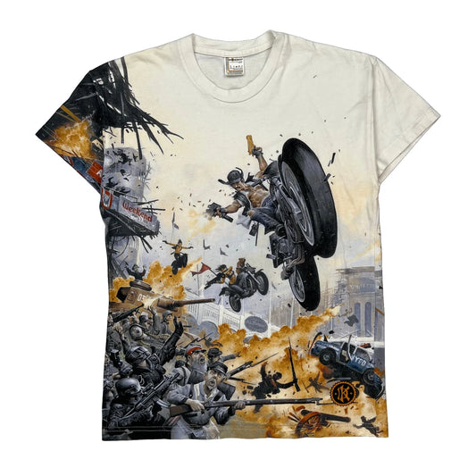 Des Kiraz Graphic T-Shirt - Large Multicoloured Cotton