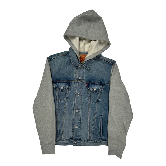 Levis Denim Jacket - Large Blue Cotton