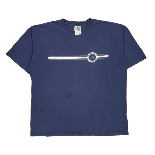 Adidas T-Shirt - XL Blue Cotton