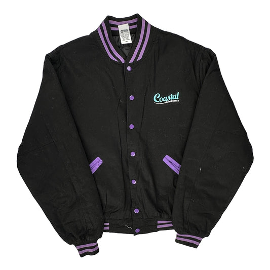 Battle Of The Capitol Coastal Varsity Jacket - Medium Black Polyester
