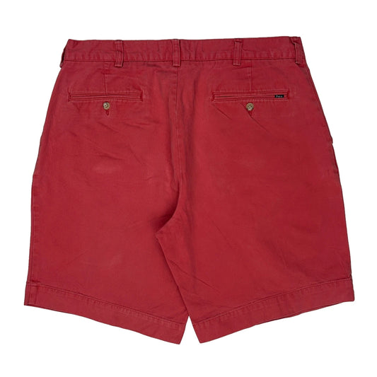 Polo By Ralph Lauren Chino Shorts - 34W 7L Red Cotton