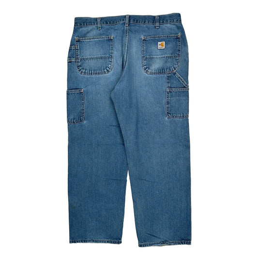 Vintage Carhartt Carpenter Jeans - 37W 30L Blue Cotton