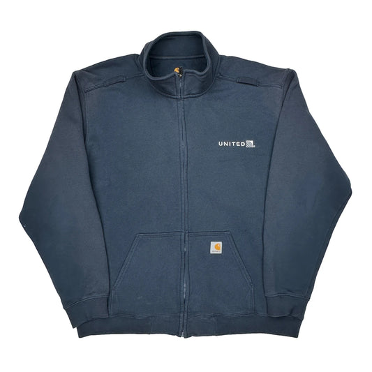 United Carhartt Jacket - 2XL Blue Cotton