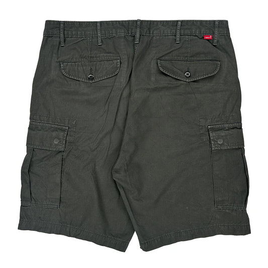 Levis Cargo Shorts - 38W 10L Grey Cotton