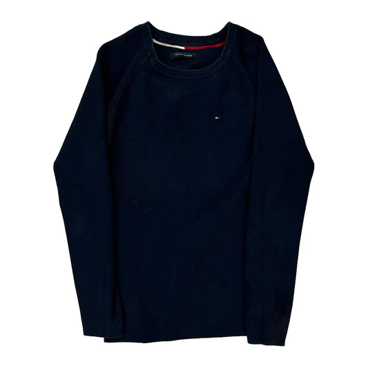 Tommy Hilfiger Jumper - Small Navy Cotton