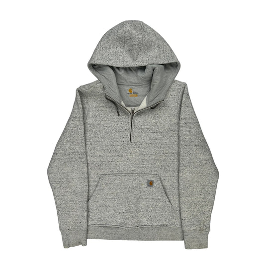Age 14-15 Carhartt Hoodie - XL Grey Cotton Blend
