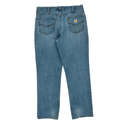 Carhartt Jeans - 36W 33L Blue Cotton Blend