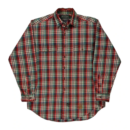 Ralph Lauren Flannel Shirt - Medium Multicoloured Cotton