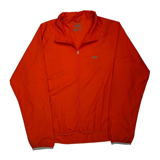 Helly Hansen Windbreaker - Large Orange Polyester