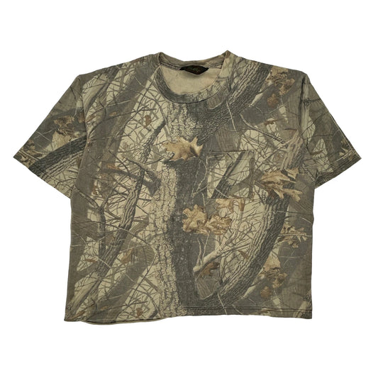 Realtree Mossy Oak T-Shirt - 2XL Camo Cotton
