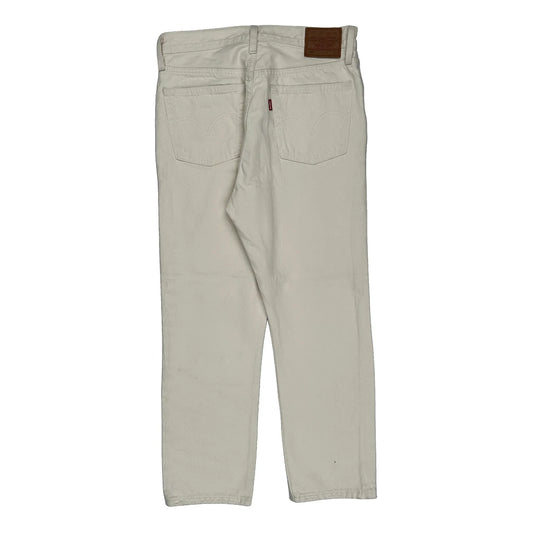 Vintage 501 Levis Jeans - 30W 26L Cream Cotton
