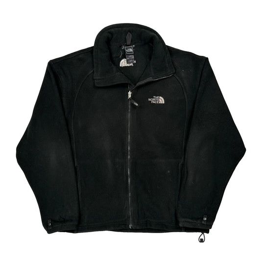 Vintage The North Face Fleece Jacket - Large Black Polyester