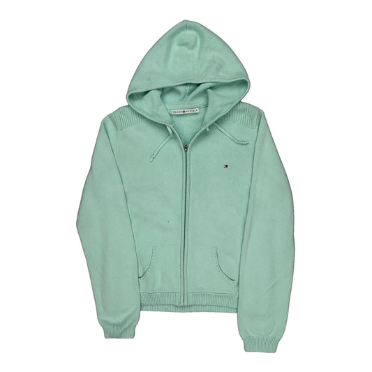 Tommy Hilfiger Hoodie - Large Green Cotton