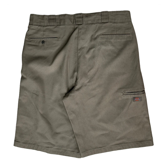 Vintage Dickies Shorts - 36W 11L Grey Cotton Blend