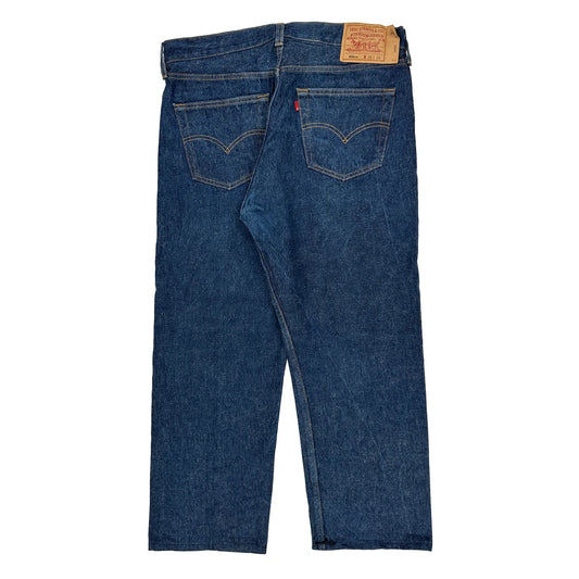 501 Levis Jeans - 36W 26L Blue Denim