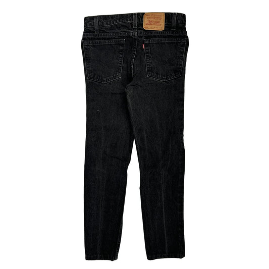 Made In USA Levis 512 Jeans - 30W 28L Black Cotton