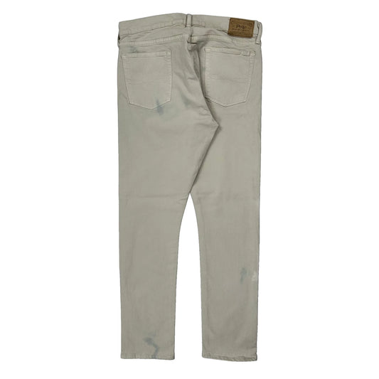 Vintage Polo By Ralph Lauren Jeans - 32W 32L Beige Cotton