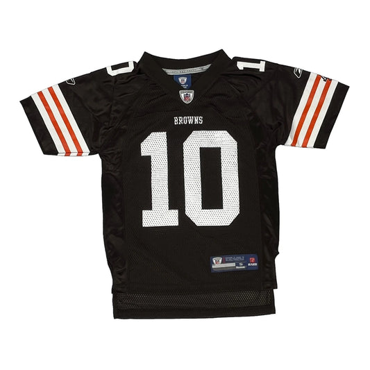 Age 8 Cleveland Browns Reebok Nfl Sweatshirt - Small Brown Polyester