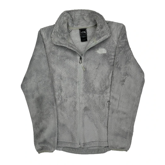The North Face Fleece Jacket - Small Grey Polyester