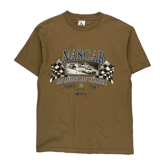 An American Classic Since 1948 Nascar Nascar T-Shirt - Medium Brown Cotton