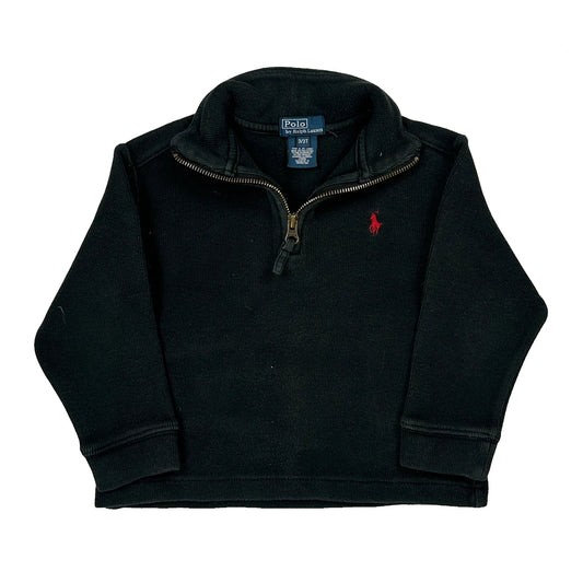 Age 3 Polo By Ralph Lauren Top - XS Black Cotton
