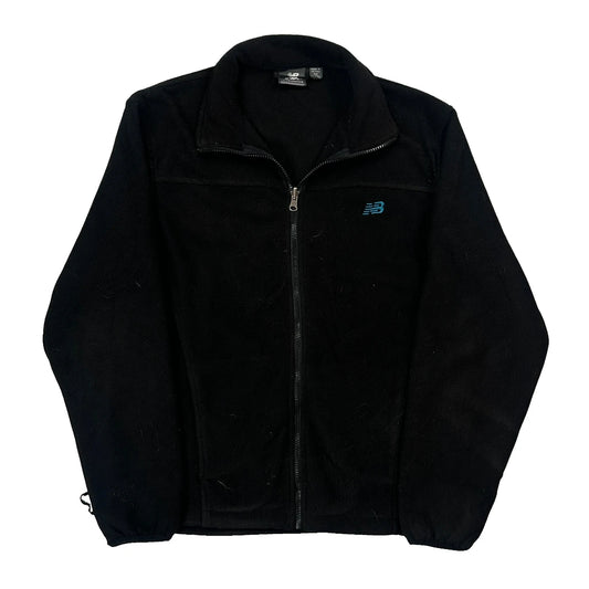 New Balance Fleece Jacket - Small Black Polyester