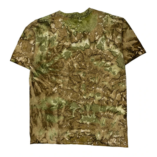 Humorous Text Gildan Camo T-Shirt - Medium Camo Cotton