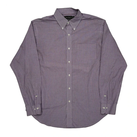 Vintage Ralph Lauren Checked Shirt - Large Red Cotton