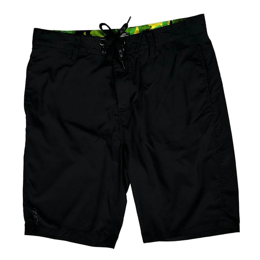 Oakley Board Shorts - 36W 11L Black Polyester